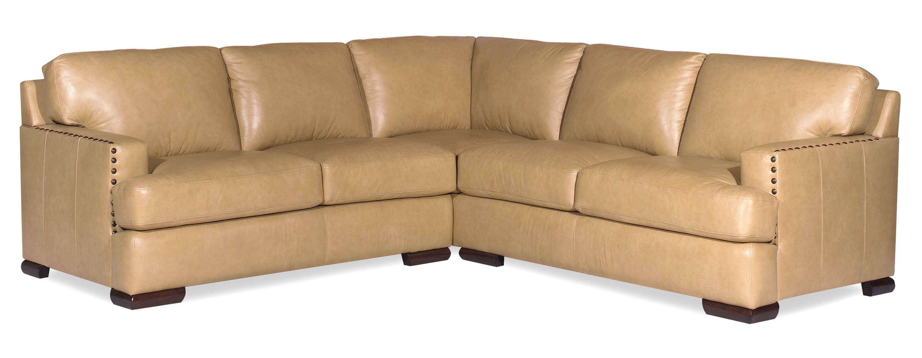 Allure Contemporary Two Piece Sectional Sofa With Nailhead Trim By Craftmaster Allure Contemporary Two Piece Sectional Sofa With Nailhead Trim By Craftmaster