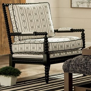 Craftmaster Accent Chairs Exposed Wood Chair