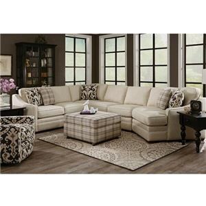 Sectional Sofas Darvin Furniture B Custom 3 Piece Sectional