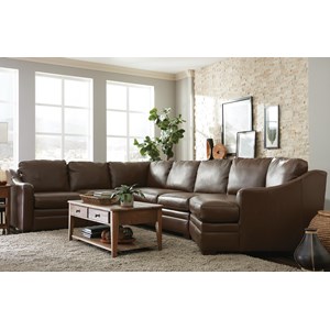 Craftmaster Sectional Sofas Belfort Furniture 3 Pc Sectional Sofa W Recliner