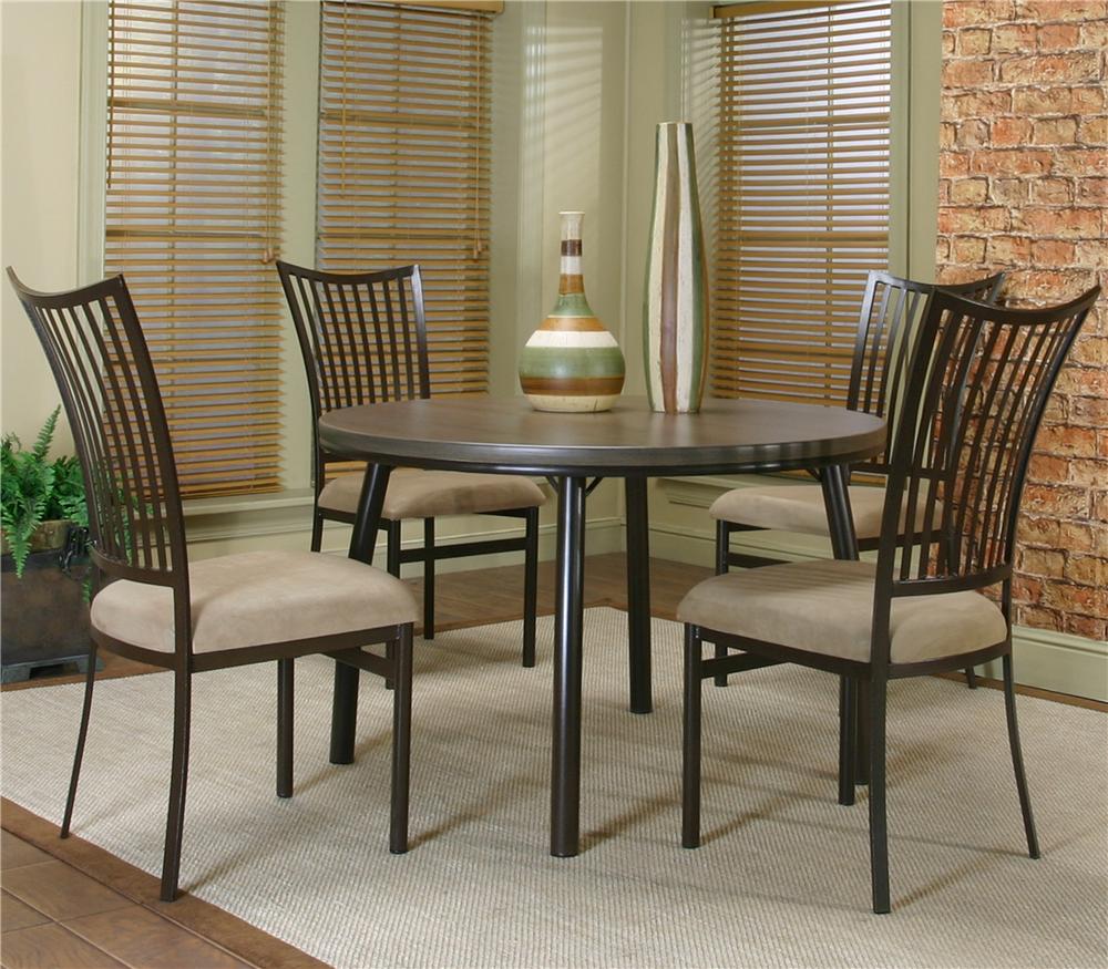 Cramco, Inc Cramco Bellevue Round Table and Upholstered