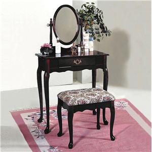 Crown Mark 2200 Vanity Table & Stool