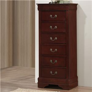 Crown Mark B3800 Louis Phillipe Lingerie Chest