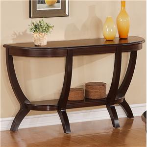 Crown Mark Brownstown Cocktail Sofa Table