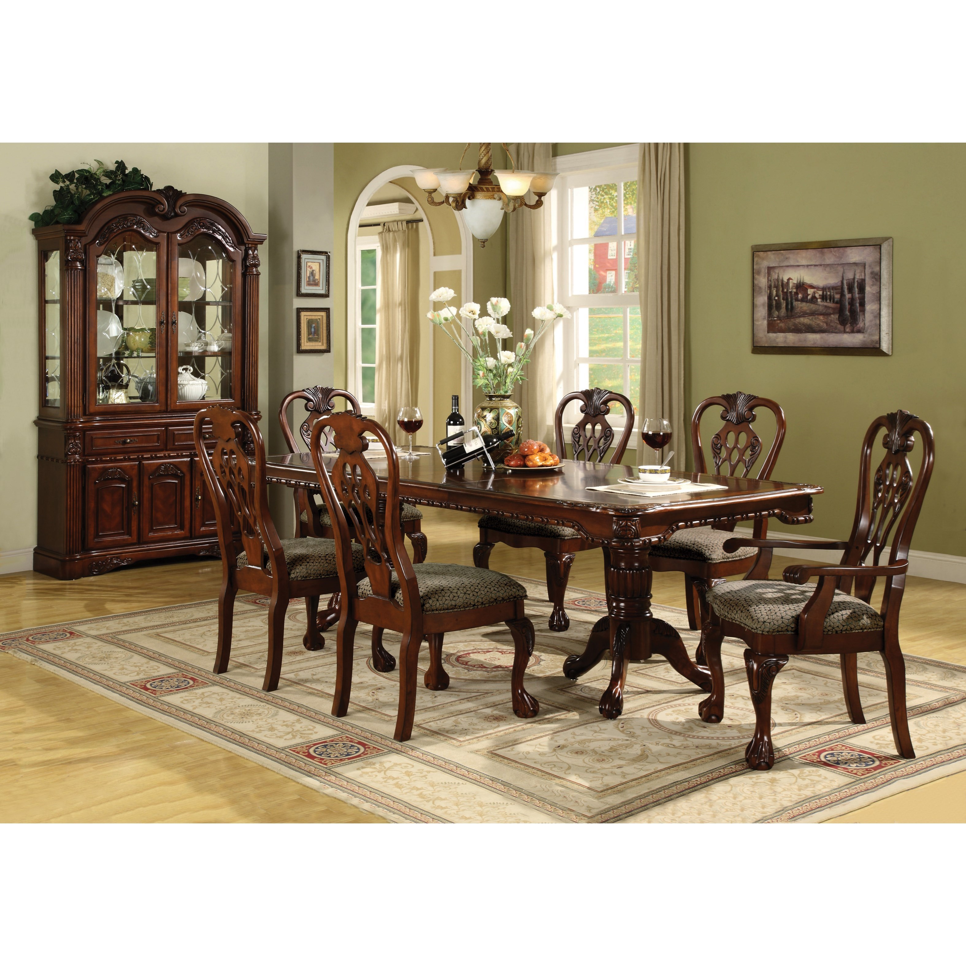 Crown Mark Brussels Formal Dining Room Group Royal Furniture Formal