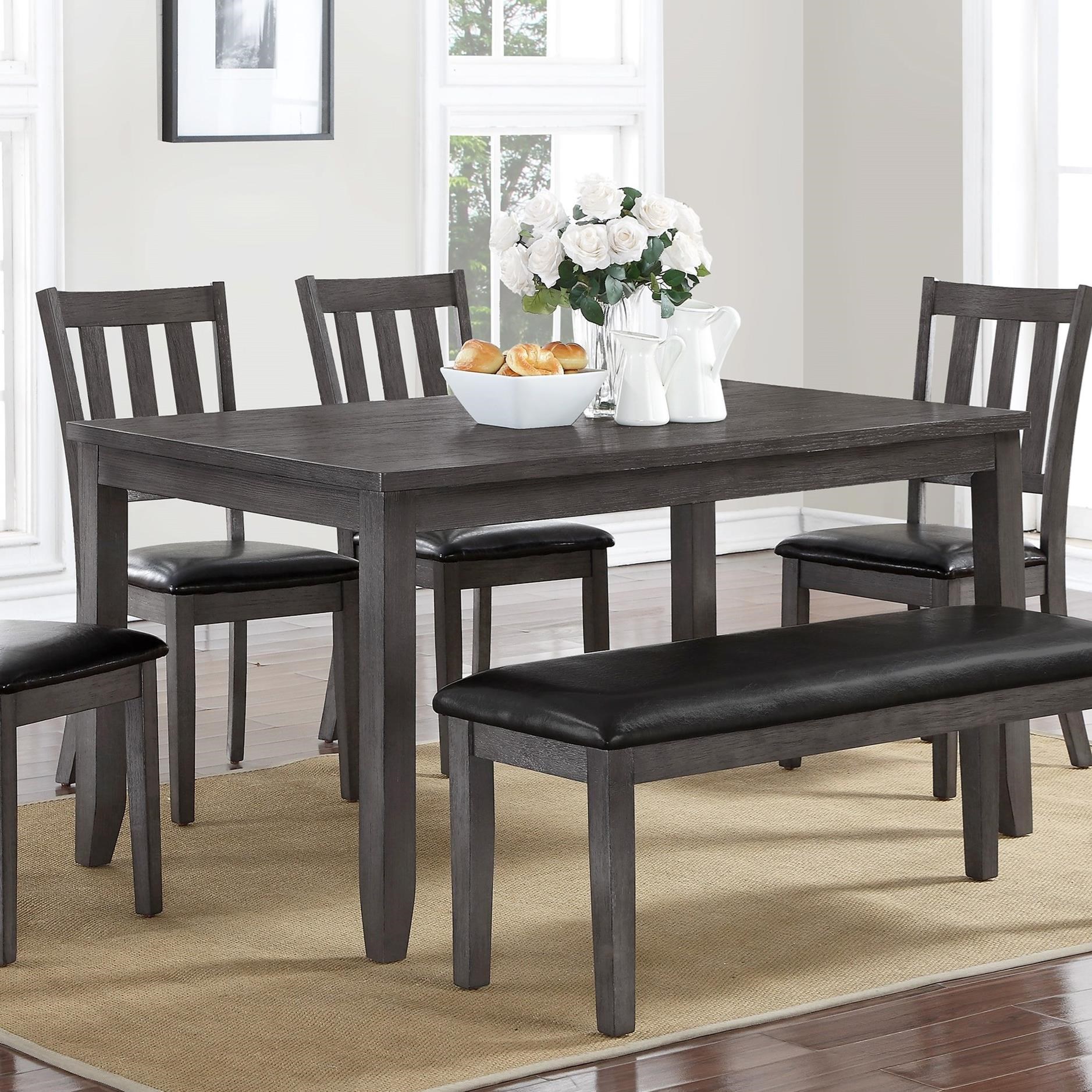 Crown Mark Cosgrove Transitional Dining Table Darvin Furniture