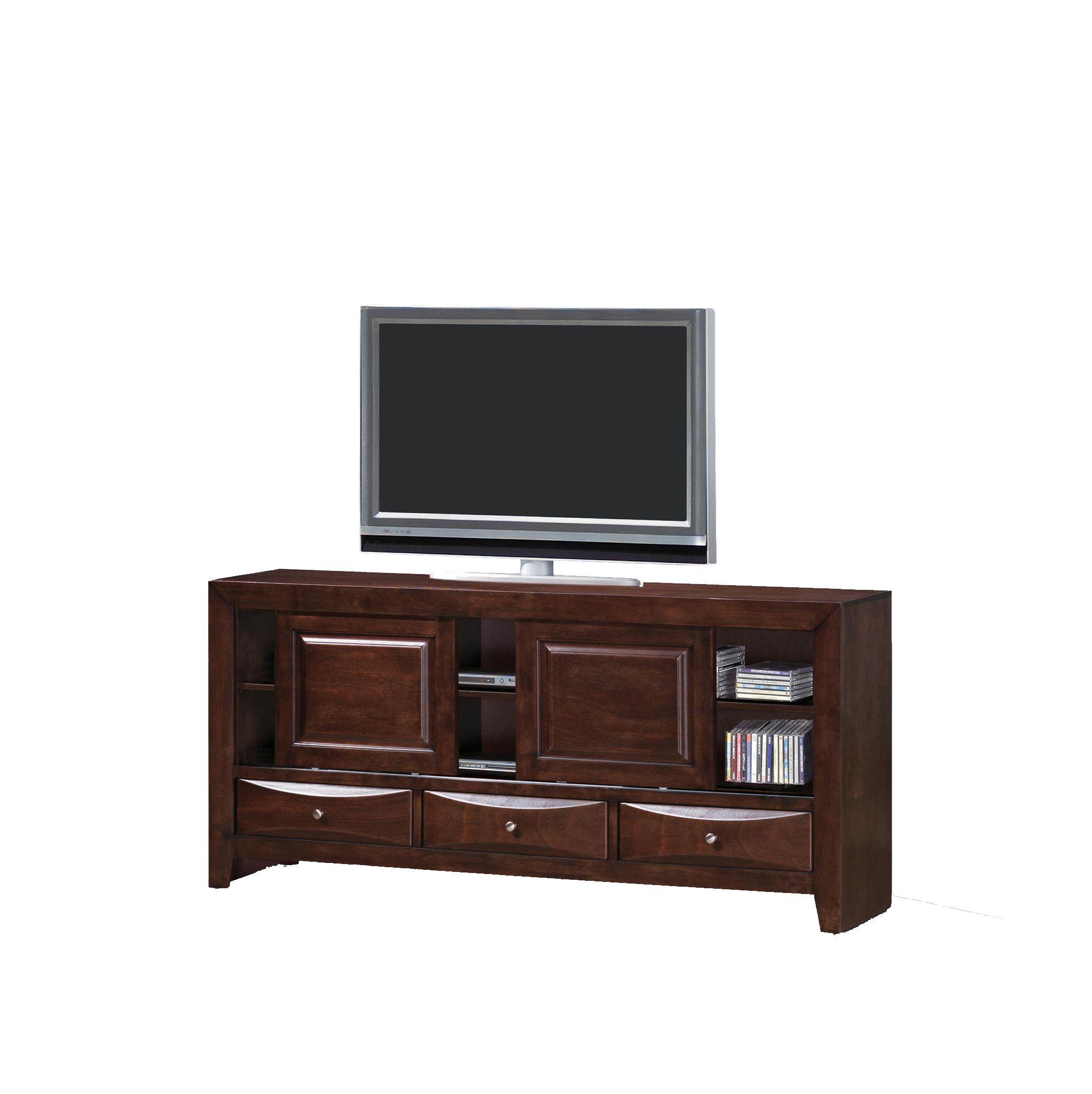 Crown Mark Emily 4842 Transitional TV Stand Dunk & Bright Furniture TV Stands