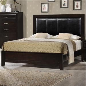 Crown Mark Jocelyn Queen Upholstered Bed