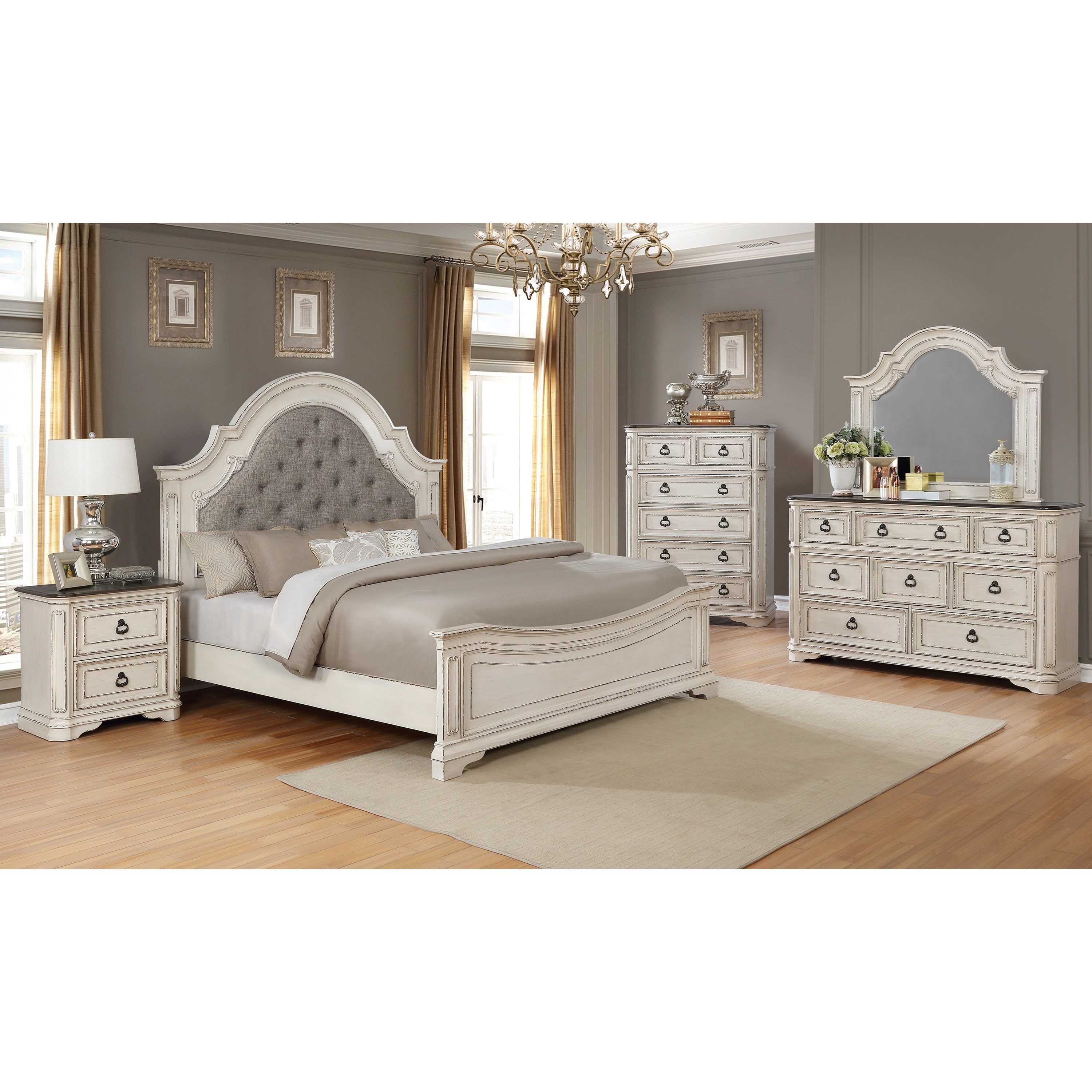 Crown Mark Mill Creek King Bedroom Group Royal Furniture Crown Mark Mill Creek King Bedroom Group Collection