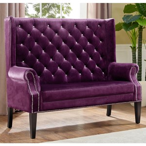 Crown Mark Odina Traditional Loveseat