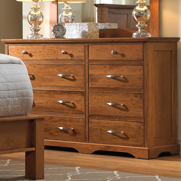Daniel S Amish Elegance 8 Drawer Dresser Belfort Furniture