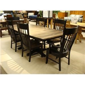 Daniel's Amish Chairs and Barstools Buckeye Arm Chair