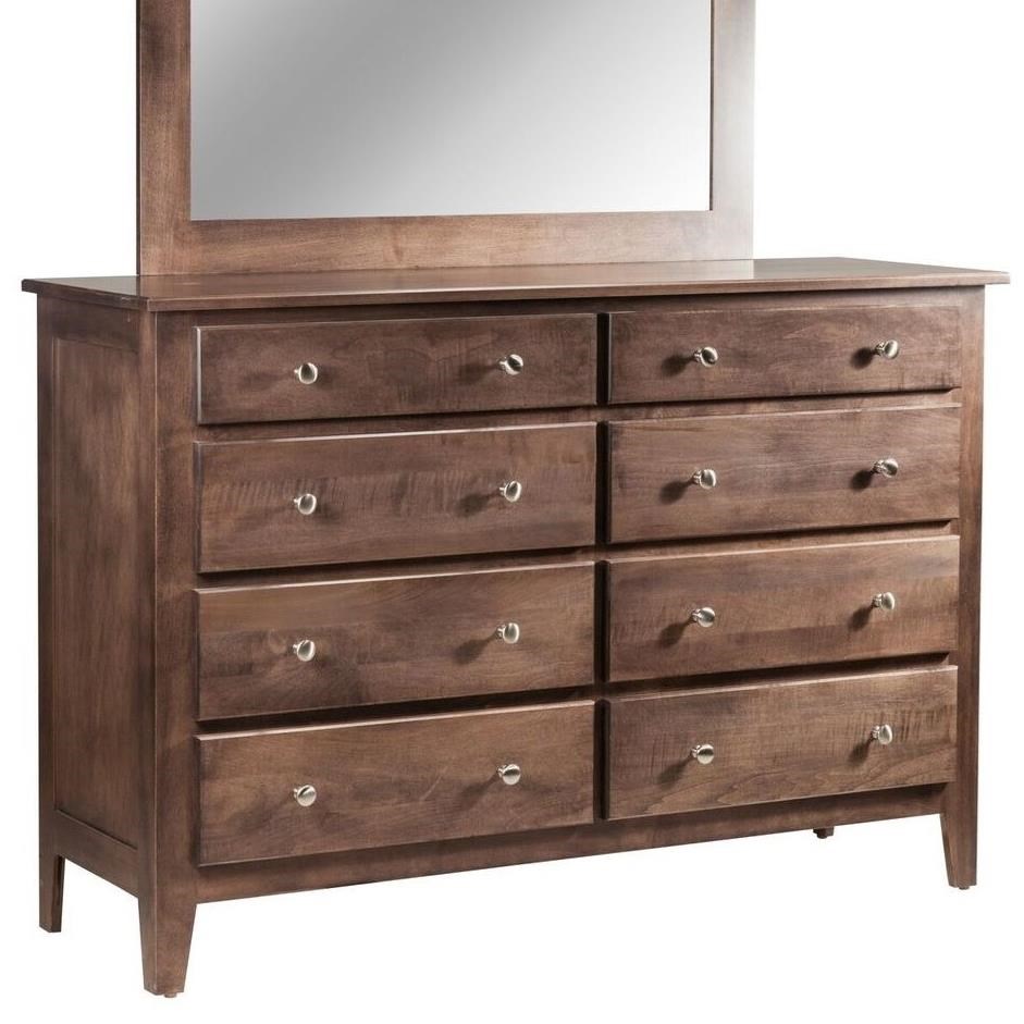 Daniel's Amish Mapleton 355038763 8-Drawer Double Dresser | Belfort  Furniture | Dressers
