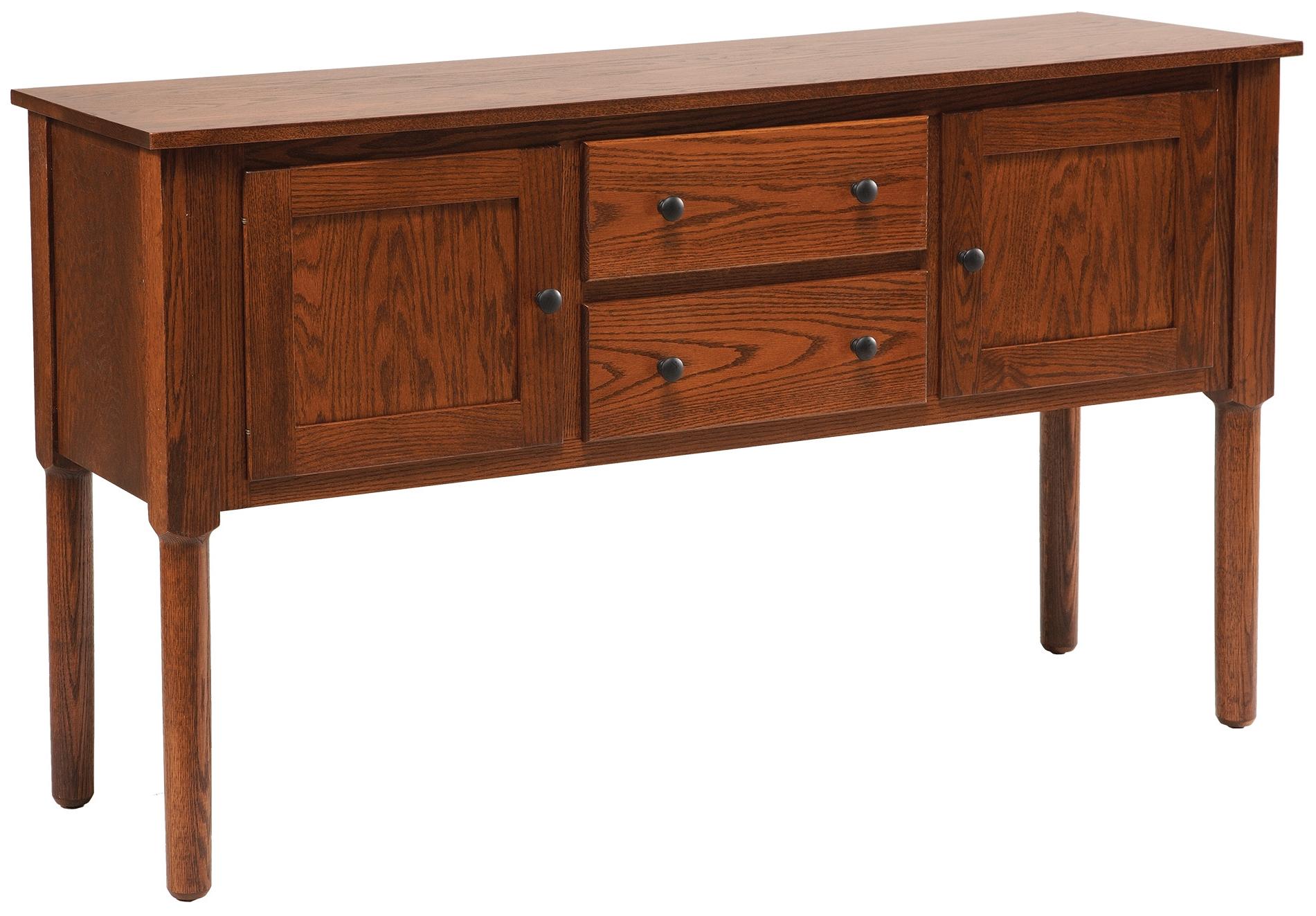 Daniel S Amish Dining Storage Williamsburg Sideboard W 2 Drawers Dining Storage Williamsburg Sideboard