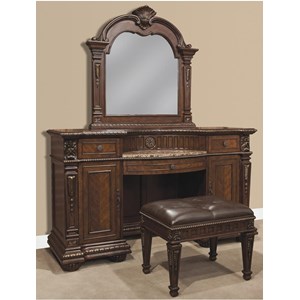 Davis Direct Coventry Vanity & Bench Set with Mirror