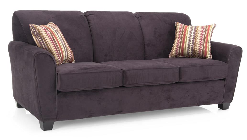 Decor Rest 2404 Transitional Sofa With Flared Arms Stoney Creek Furniture Sofas,Home Decorating Ideas For Living Room