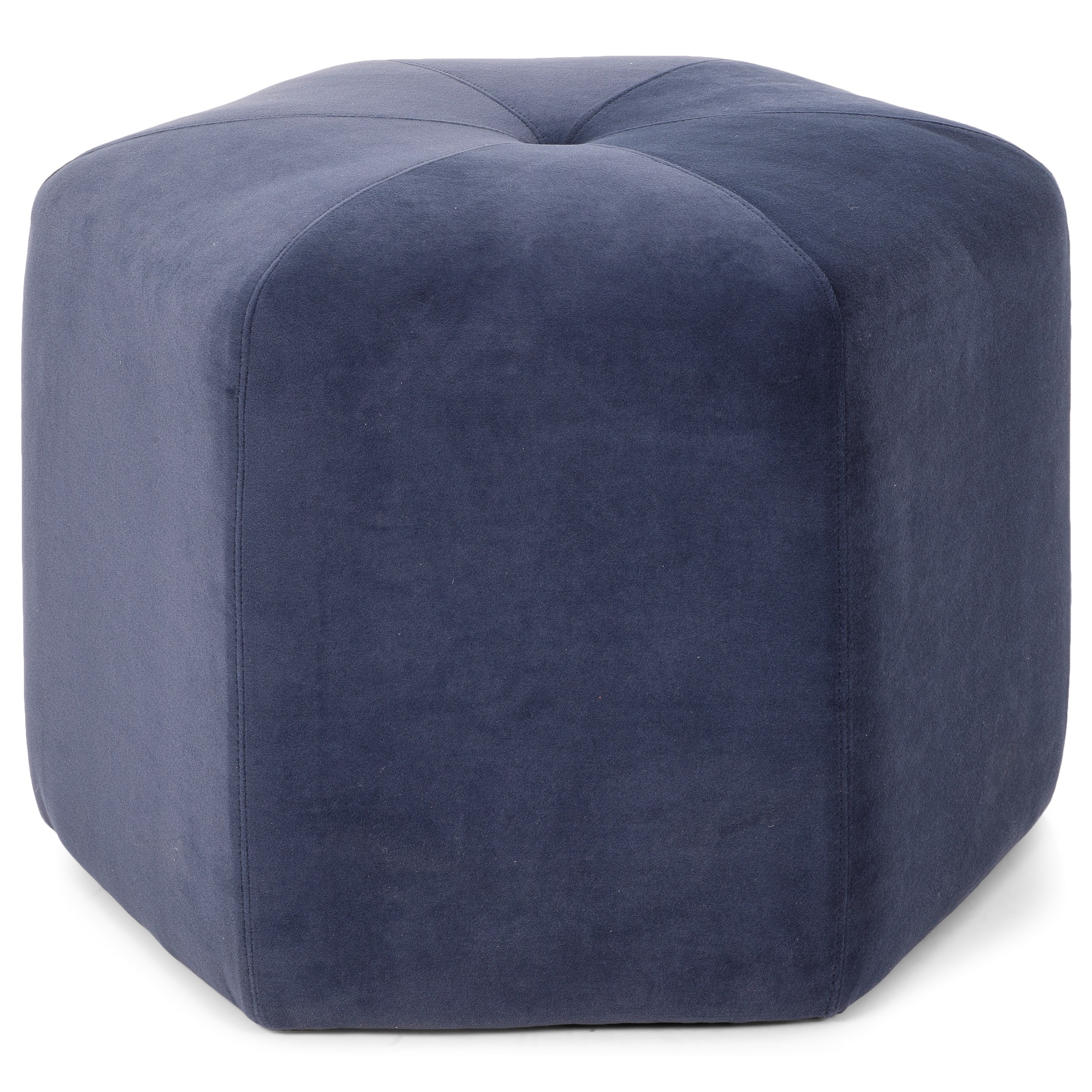 Decor Rest 2931 Tufted 6 Sided Accent Ottoman Wayside Furniture Ottomans