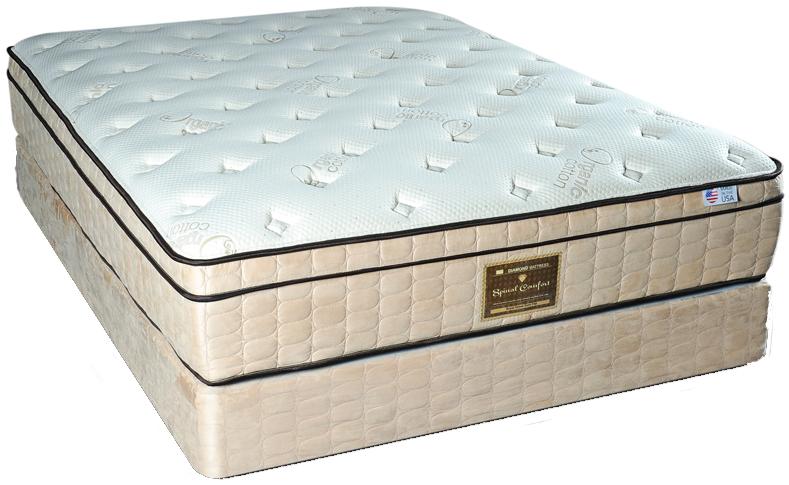 Diamond Mattress Spinal Comfort Royal Grove Scrget 1050 Queen Euro