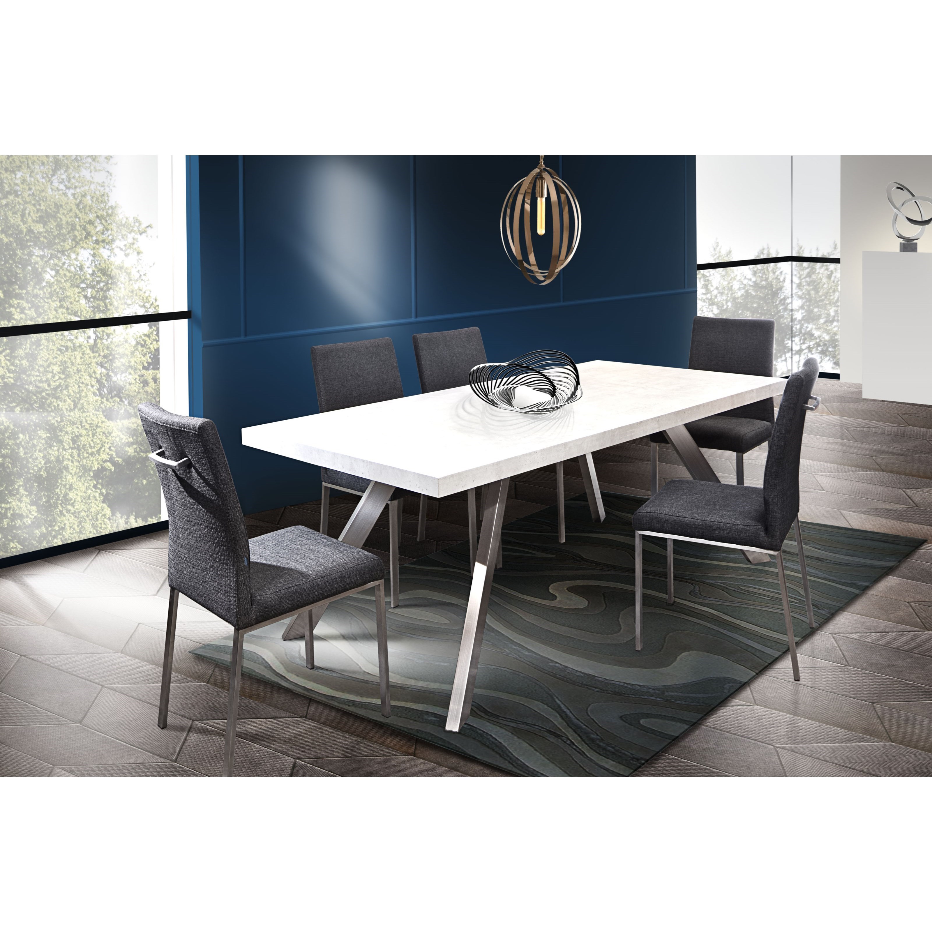 Diamond Sofa Dining Room Carrera Dining Table Red Knot Dining Tables