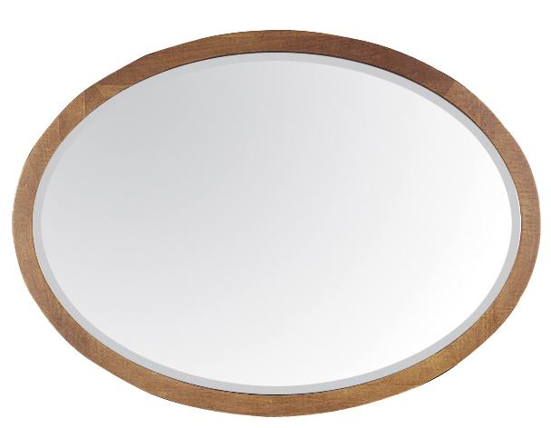 Durham Lodo Oval Mirror With Solid Wood Frame Fmg Local Home Durham Lodo Oval Mirror With Solid Wood Frame