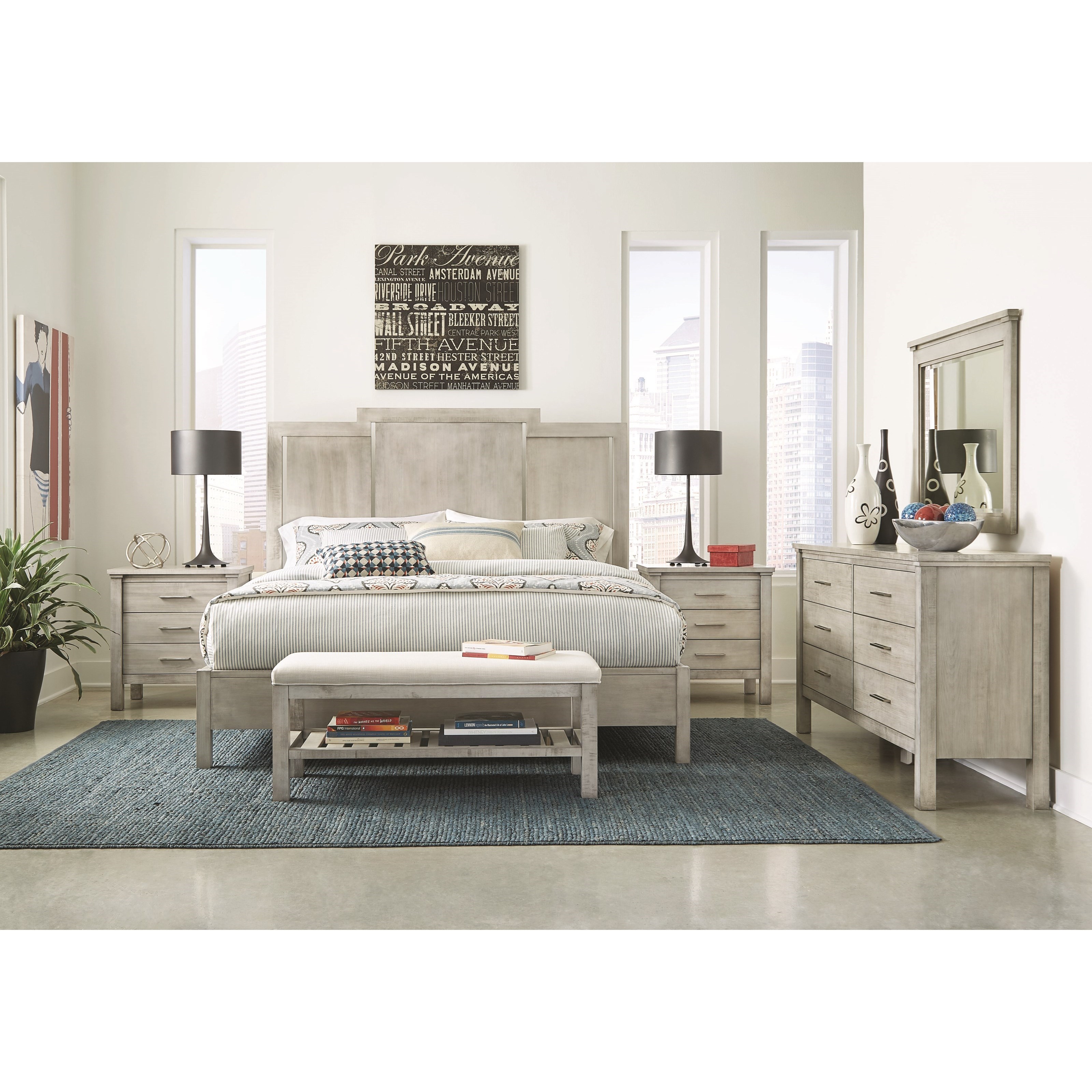 Durham Studio 19 Queen Bedroom Group Stoney Creek Furniture Bedroom Groups