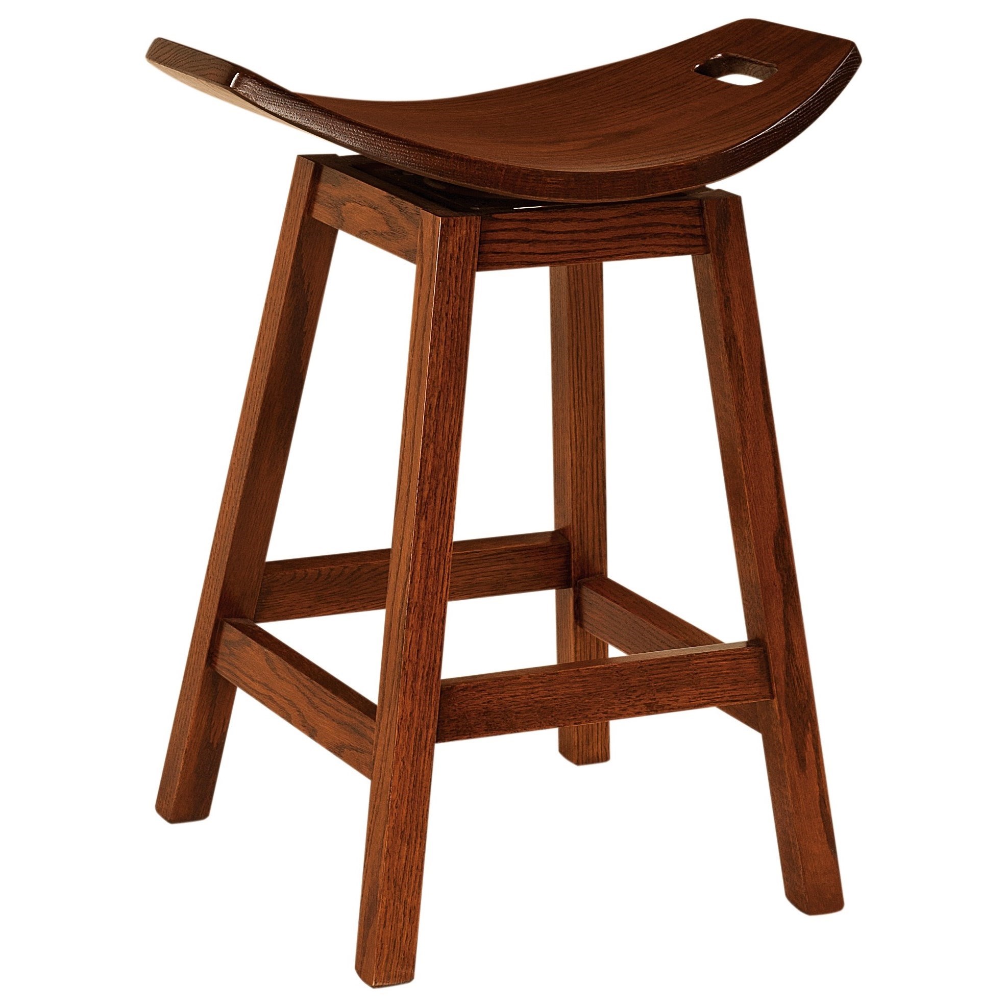 F&N Woodworking Wilford Swivel Bar Stool 30" Height - Wood ... (1973 x 1973 Pixel)