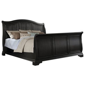 Elements International Cameron Queen Sleigh Bed