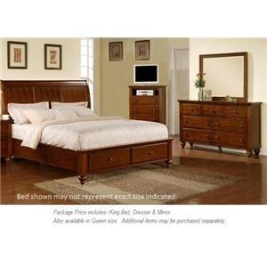 Elements International Chatham 3pc Queen Bedroom Miskelly Bedroom