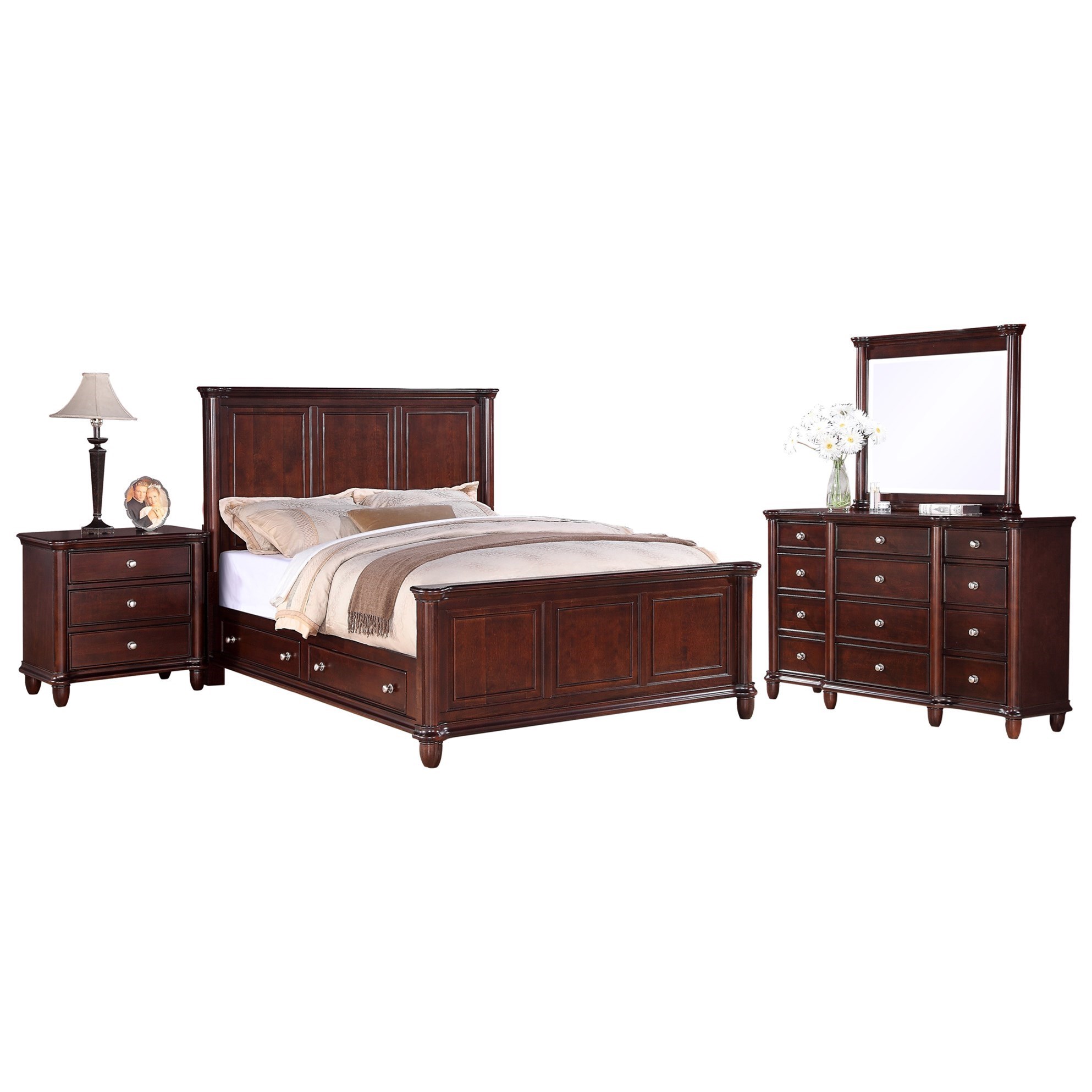 Elements Hamilton Queen 4 Piece Bedroom Set | Royal ...