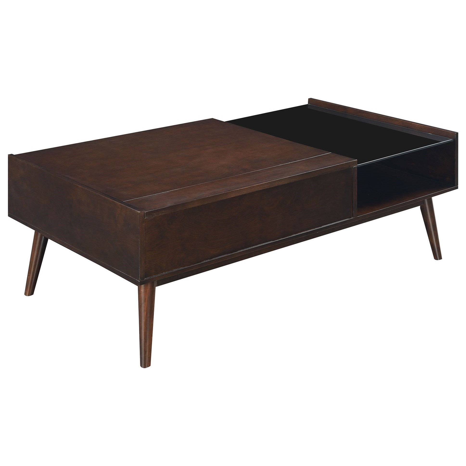 Elements June Mid-Century Modern Coffee Table with Lift ...