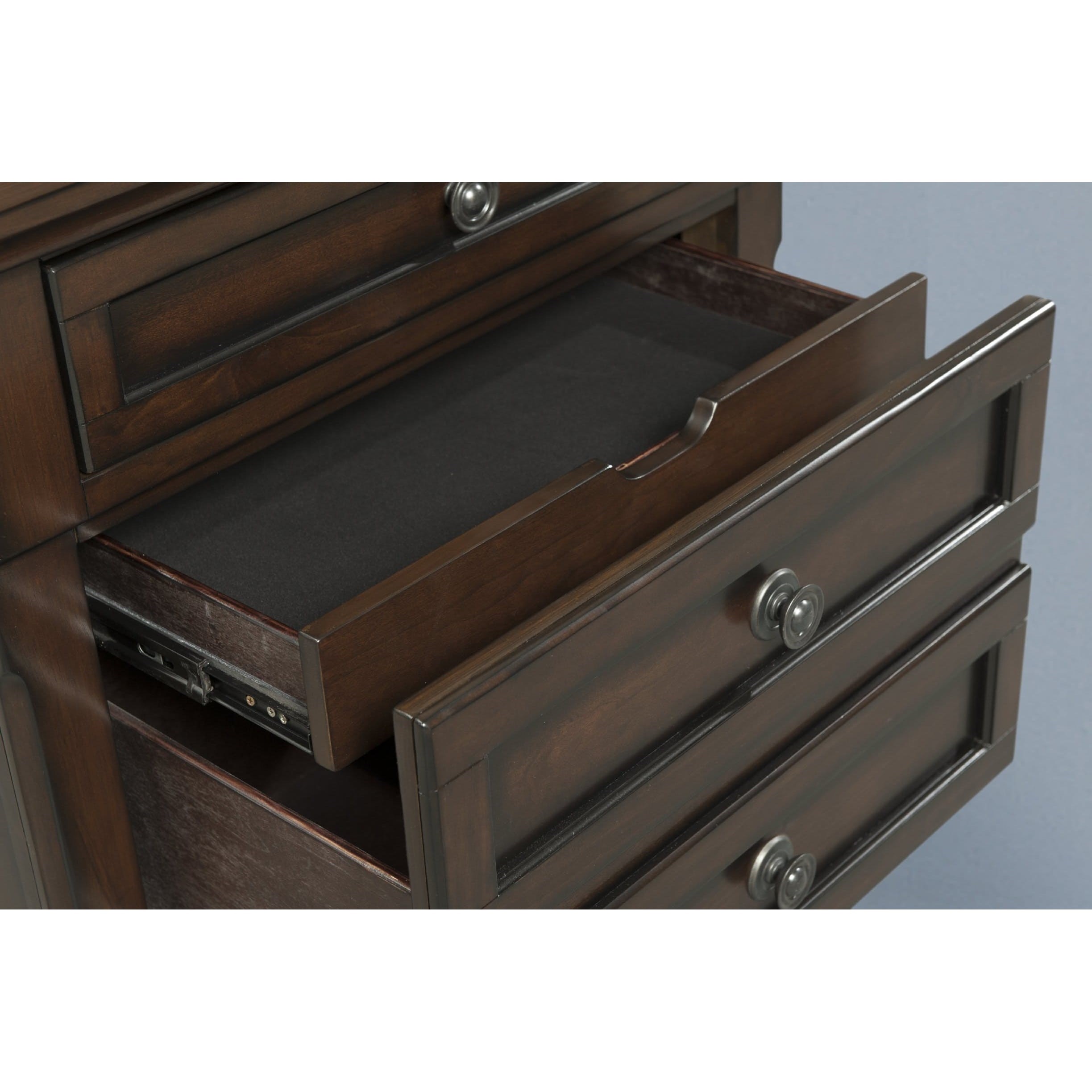Elements Kingston Dresser with Hidden Storage Drawer Royal Furniture