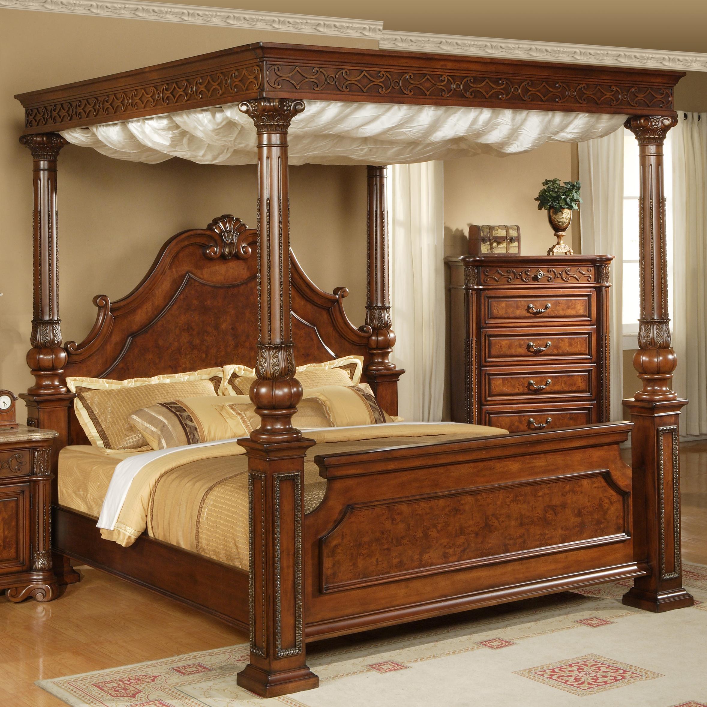 elements international olivia queen traditional ornate rich brown elements international olivia queen traditional ornate rich brown
