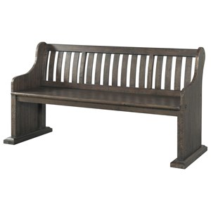 Elements International Stone Pew Bench