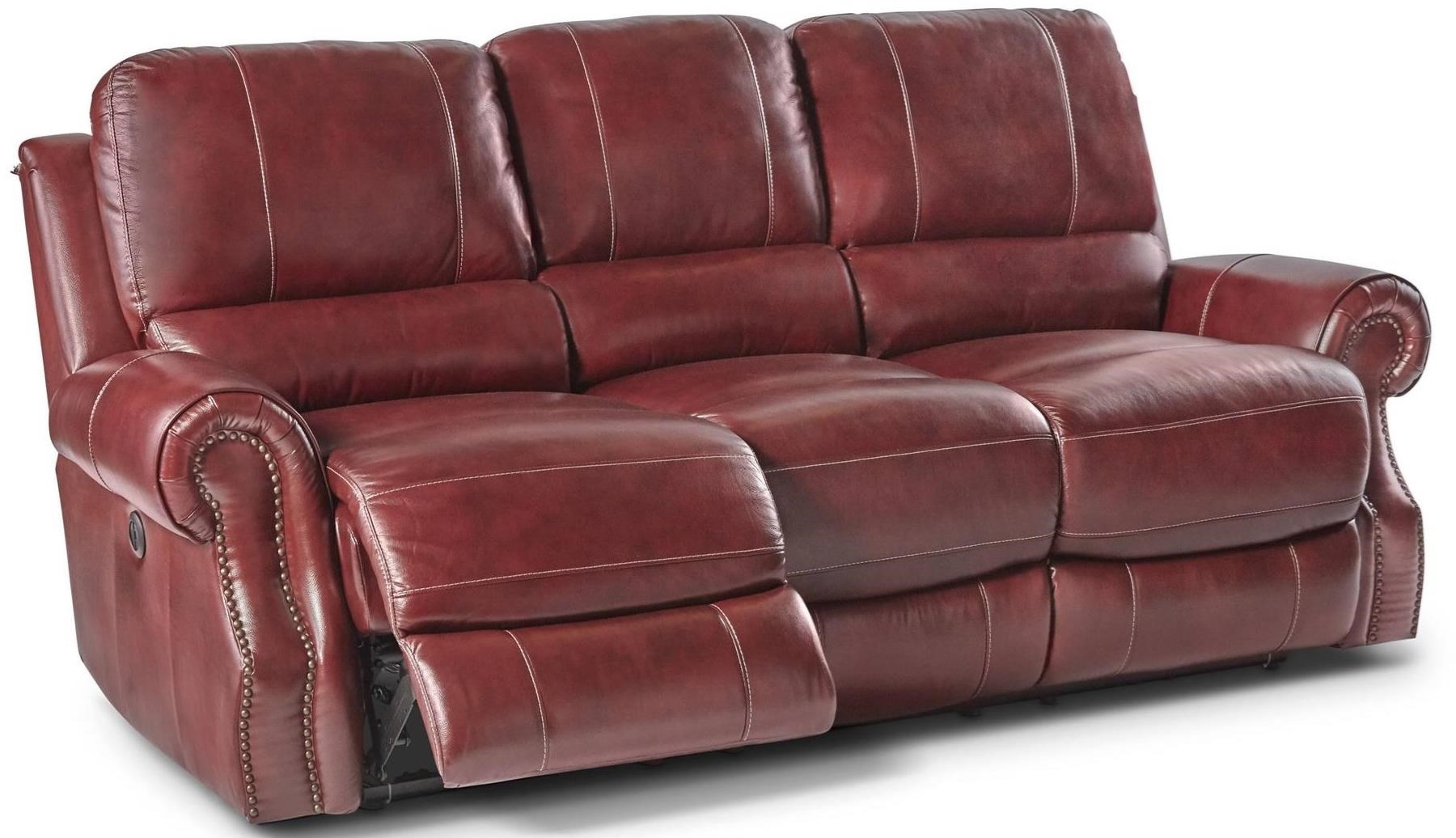 Elements International Walker UWKxx305P Power Motion Sofa with Rolled