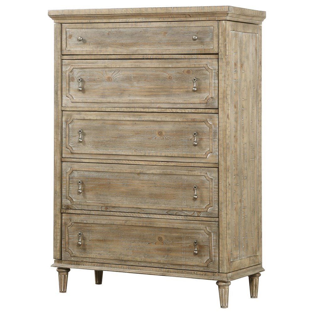 Emerald Interlude 5 Drawer Chest With Cedar Lined Bottom Drawer