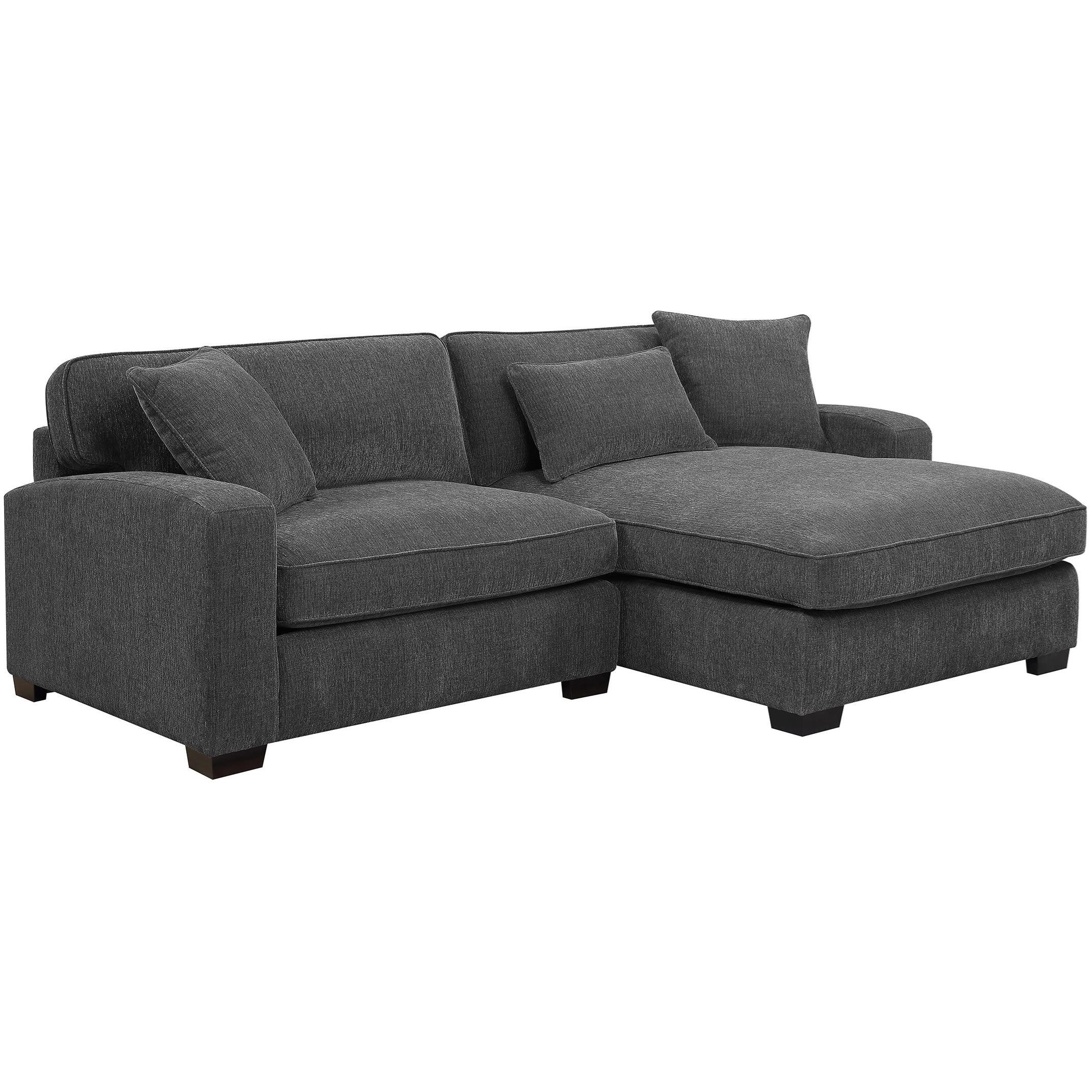 Emerald Repose Casual Two Piece Sectional Sofa With Raf Emerald Repose Casual Two Piece Sectional Sofa With Raf