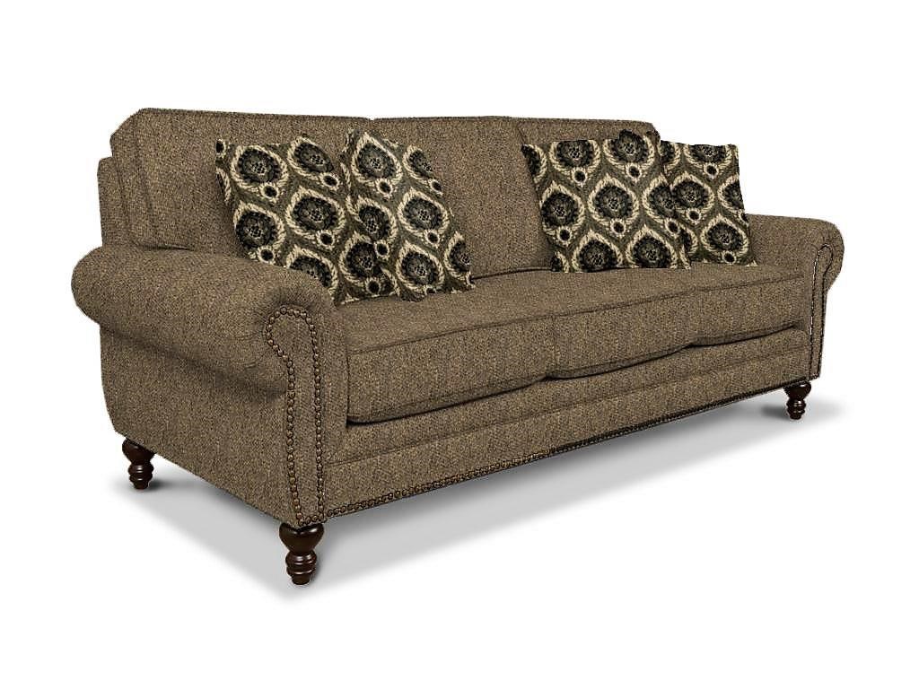 England Amix 7135 Haze Peppercorn Traditional Sofa Dunk Bright