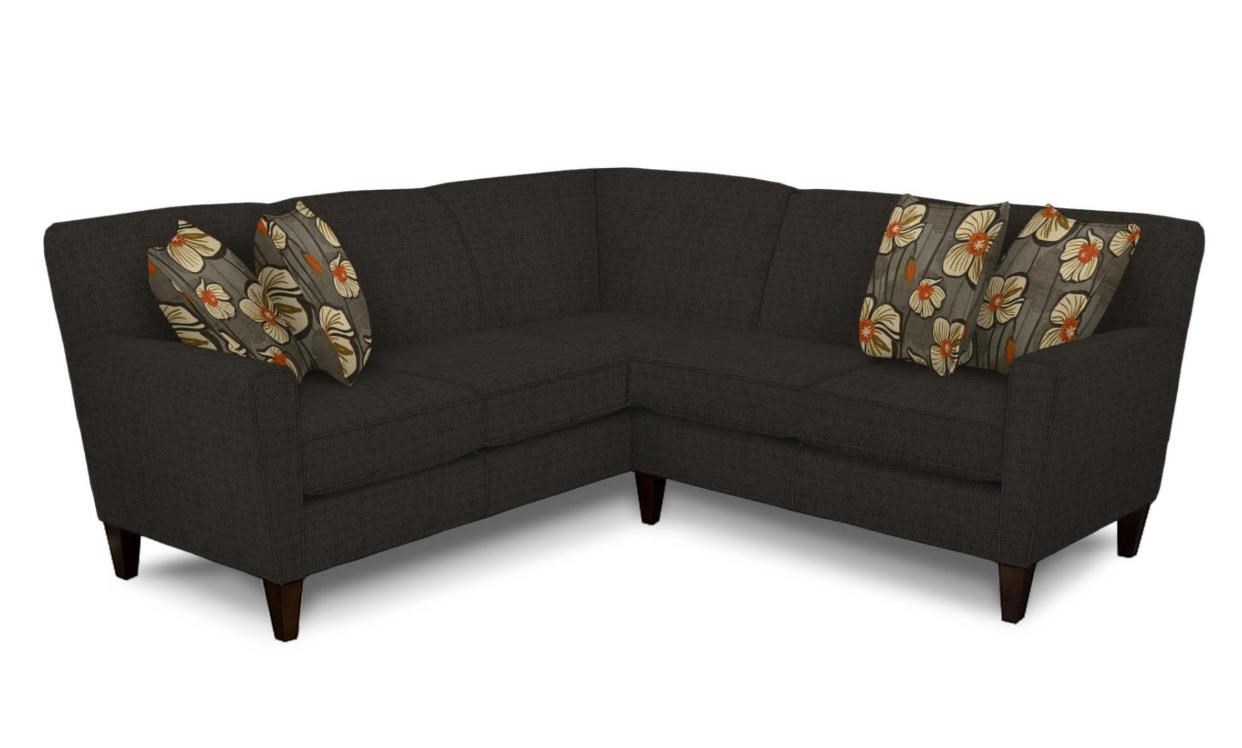 England Collegedale Contemporary 2Piece Sectional Dunk & Bright
