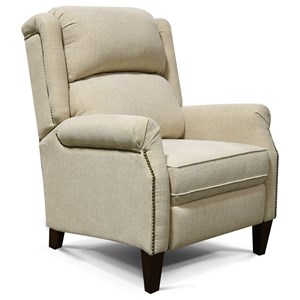 England Helen Cottage Styled Recliner with Nail Heads