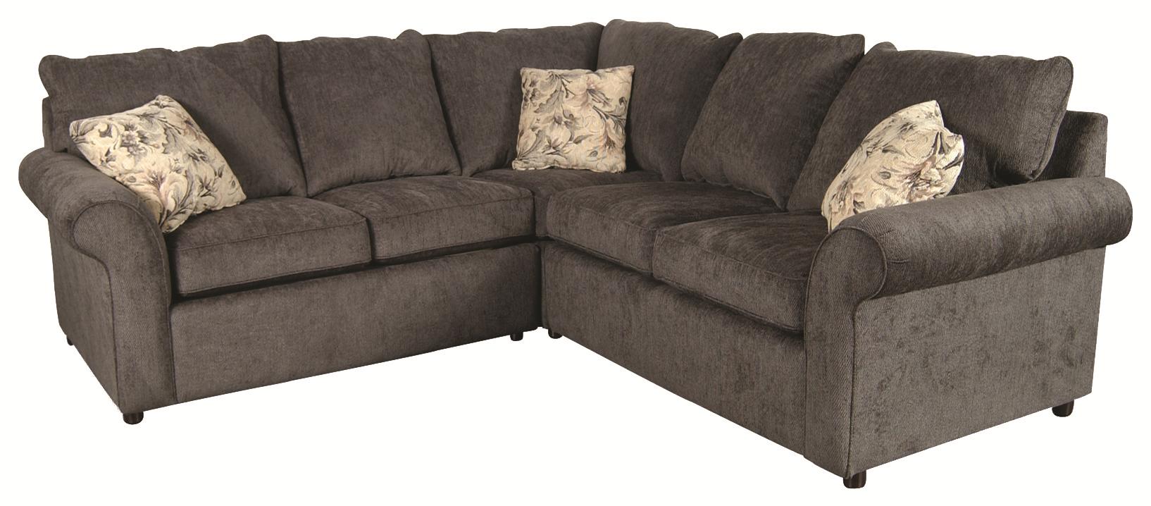 England Malibu 45 Seat Corner Sectional with Sleeper Fashion
