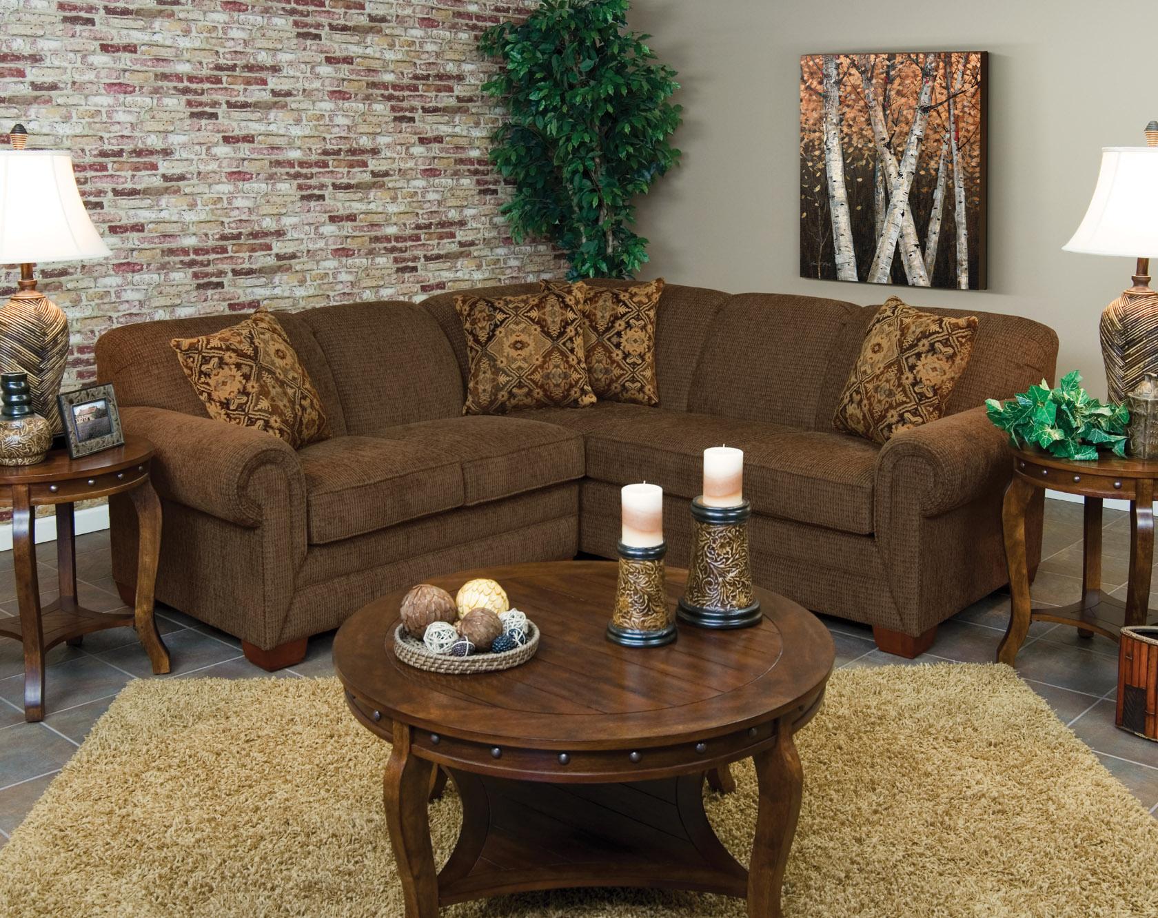 England Monroe 2 Piece Sectional Sofa with LAF Loveseat AHFA Sofa