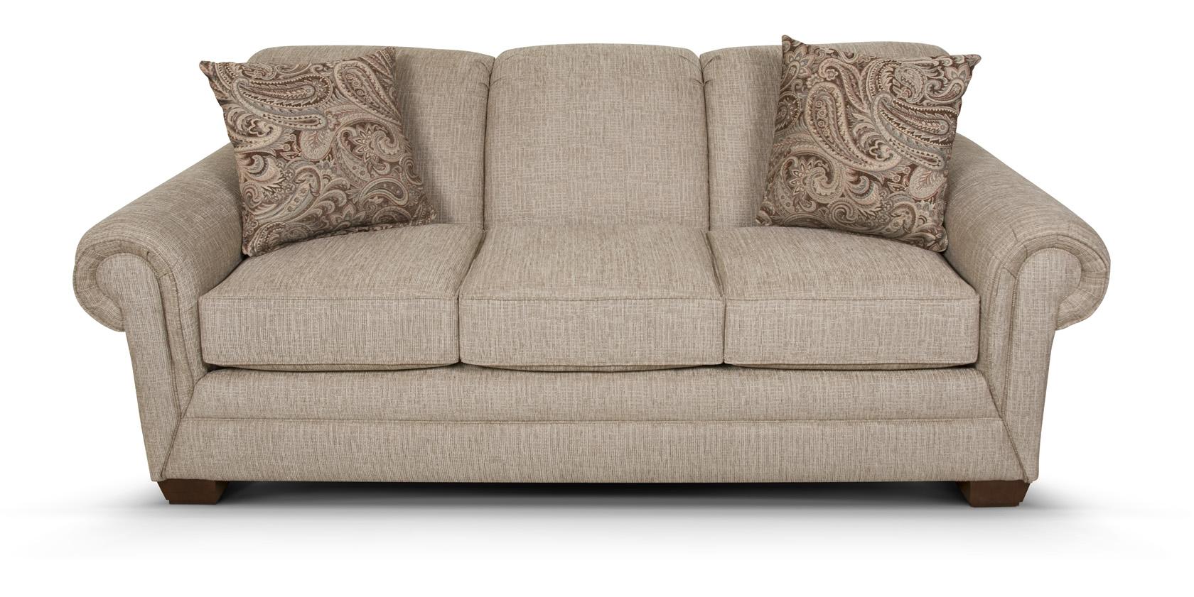 England Monroe 1435 Traditional Stationary Sofa Pilgrim Furniture