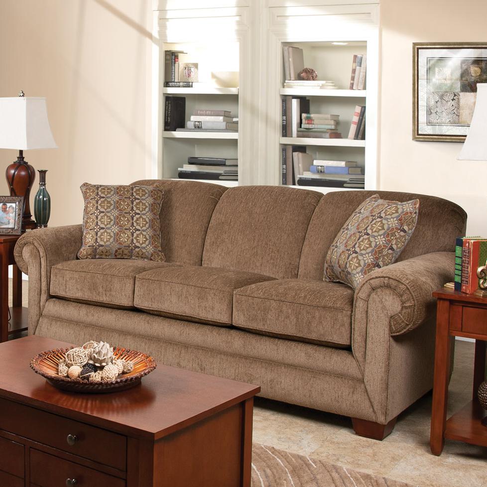 England Monroe 1435 Traditional Stationary Sofa Pilgrim Furniture