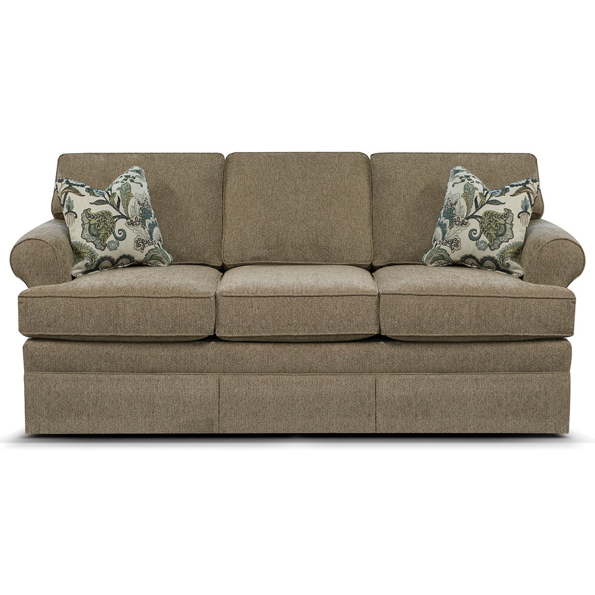 William Traditional Skirted Sofa By England At Dunk Bright Furniture