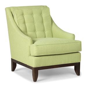 Fairfield Chairs Ornately Carved Exposed Wood Accent Chair Wayside Accent Chair