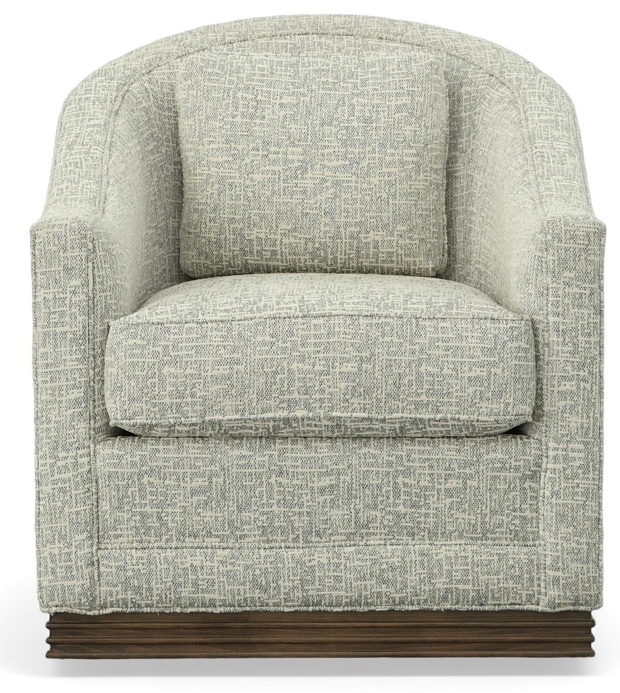 Fairfield Lyon 1111-31-3276-DUSK Upholstered Swivel Chair with