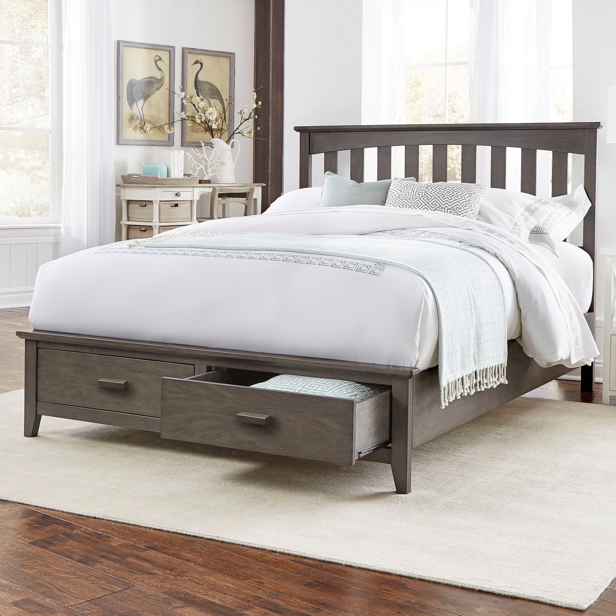 Fashion Bed Group Hampton Queen Storage Bed SlumberWorld