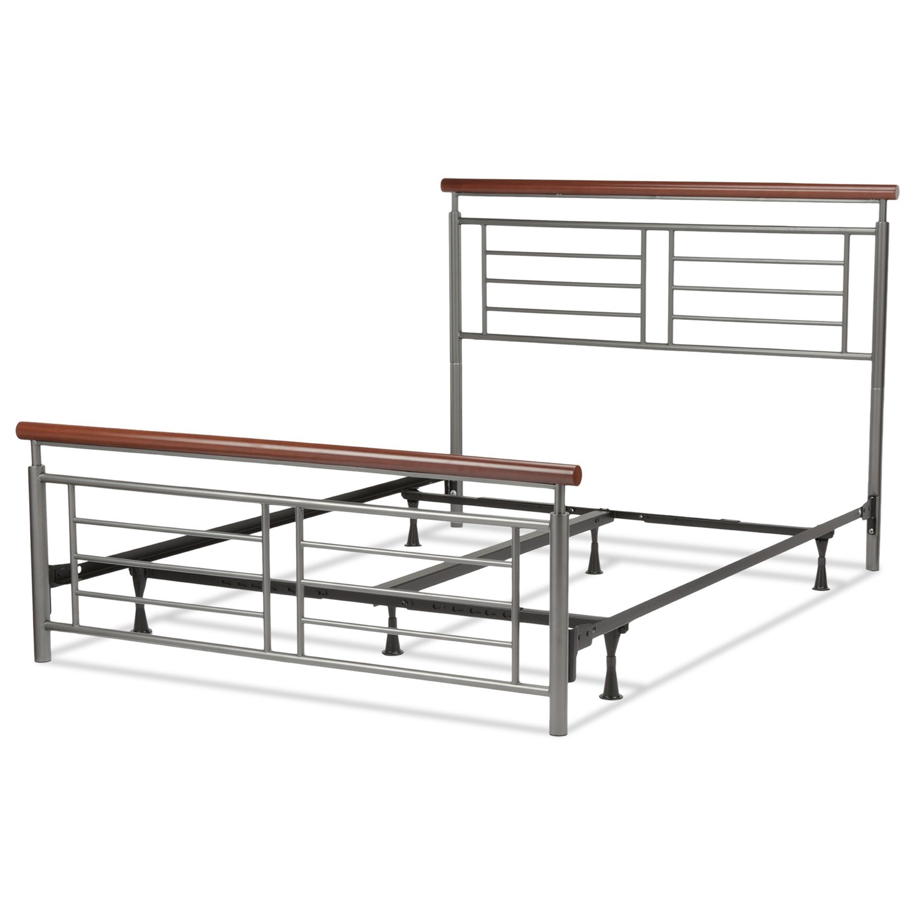 Fashion Bed Group Wood and Metal Beds B11975 Queen Fontane Bed Baer's