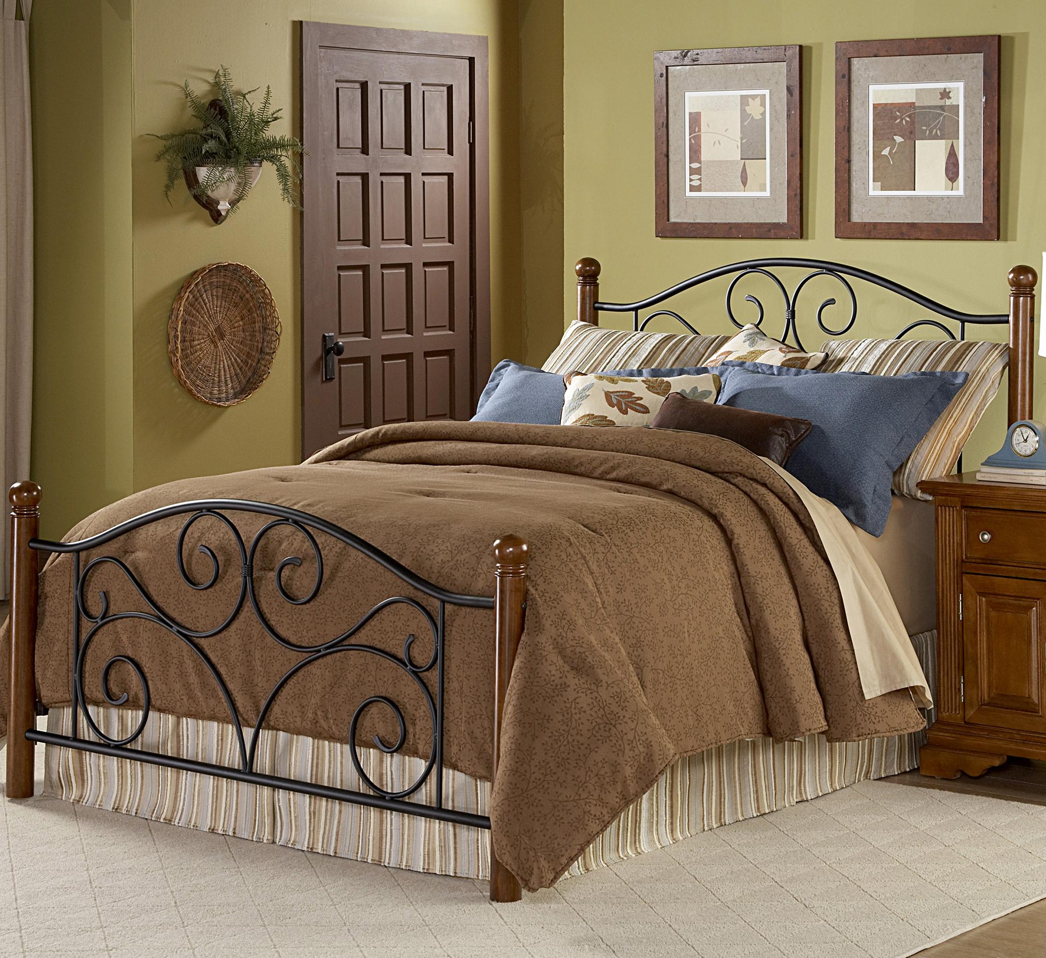 Fashion Bed Group Wood and Metal Beds Queen Doral Bed w Frame Fashion Bed Group Wood and Metal Beds Queen Doral Bed w Frame