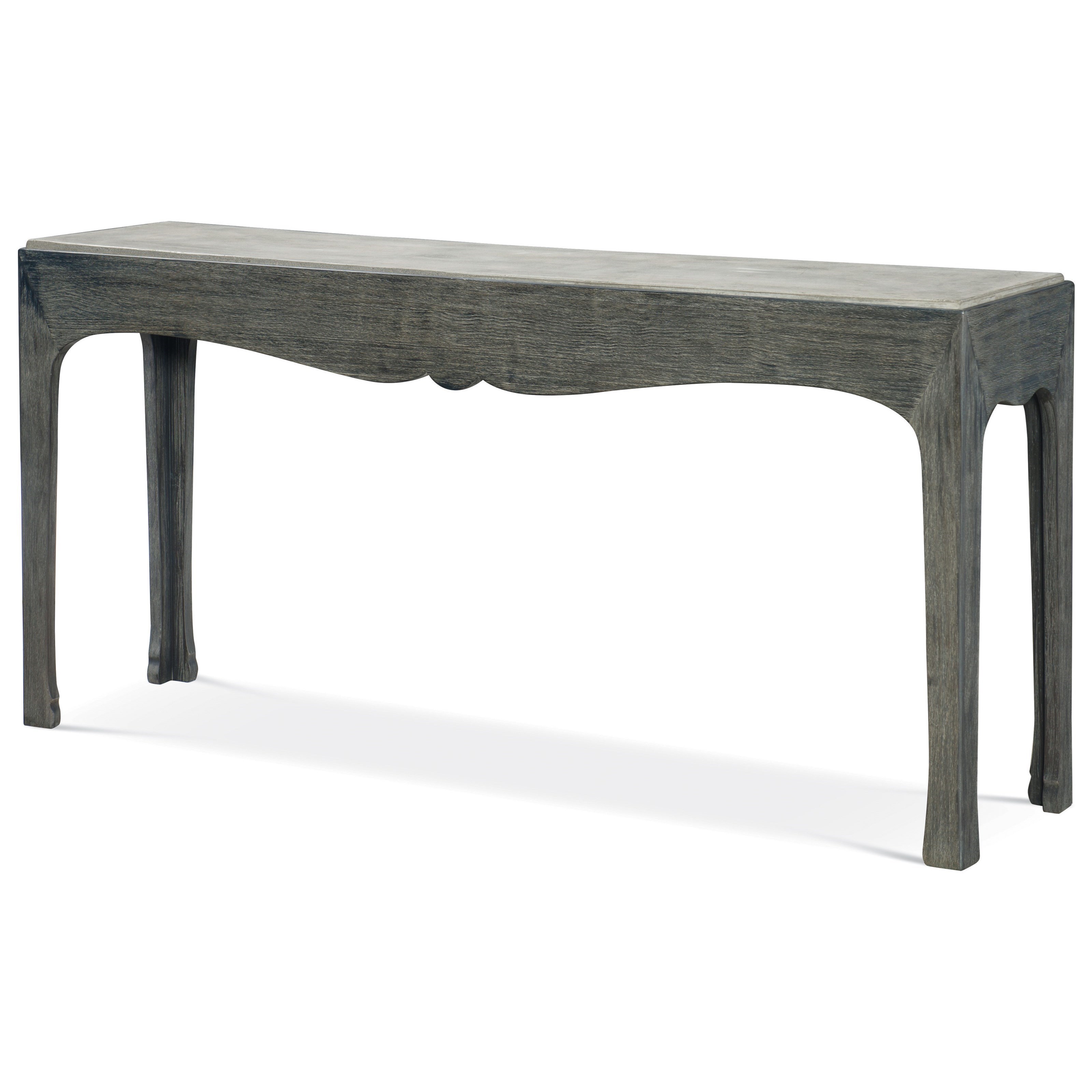 Michael Harrison Veranda Eclat Console Table With Concrete Top Veranda Eclat Console Table